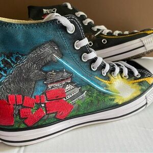 Converse Godzilla vs Mothra Chuck Taylor